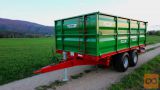 Prikolica BICCHI BT 130S - 13 ton - TANDEM