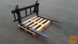 Paletne vilice, nosilnost 1200 kg ali 1800 kg