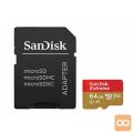 SanDisk 64GB Extreme Micro SDXC A1 CL10 V30 UHS-I U3 100MB/s