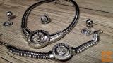 Set VERSACE design srebrn