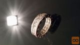 Srebrni 925 prstan BVLGARI