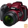 Nikon digitalni fotoaparat Coolpix B700, rdeč