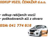 kupim odlično ohranjen avto od letnika 2003 naprej...