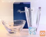 Skleda in vaza crystal Rogaška