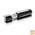 USB DISK TRANSCEND 128GB JF 700, 3.0, črn, s pokrovčkom