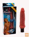 Vibracijski realistični vibrator penis MULITI SPEED z žilami