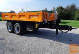 Prikolica, tandem, Brantner TA 10041 - gradbena