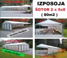 ZA POROKO ODDAJA ŠOTORA , ORODJA