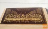 Slika relief zadnja večerja Jezus z apostoli 60cm x 30cm