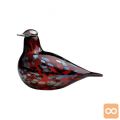 Steklena ptica Birds by Toikka Ruby bird 210 x 130 mm