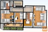 Šiška Koseze 3-sobno 75 m2