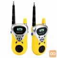 Set dveh walkie talkie postaj – doseg do 100m rumena