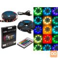 Set USB TV LED RGB trak telev. osv. 5m + daljinec