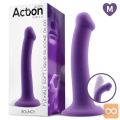 DILDO Action Bouncy Hiper Flexible Purple 7''