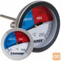 Inox univerzalni termometer za  prekajevalnice do 250°C