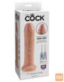 DILDO King Cock Light Uncut 7''