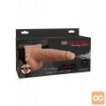 STRAP-ON FF Hollow Squirting With Balls Flesh 7,5"