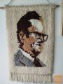 Gobelin Broz Tito, ročno izdelan
