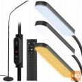 LED gibljiva talna svetilka 198cm 6-stopenjska +upravljalnik