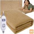 85W električna pralna grelna odeja 180x130cm bež