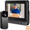 Set aku. LCD video domofon s kamero videofon IR 4,5″